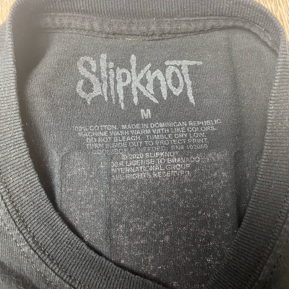 2020 SlipKnot Barcode Merch T-Shirt - Picture 5 of 7